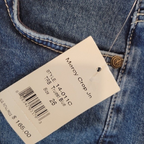 NWT CJ by Cookie Johnson Mercy Crop Jeans Straight Leg‎ - Picture 7 of 8